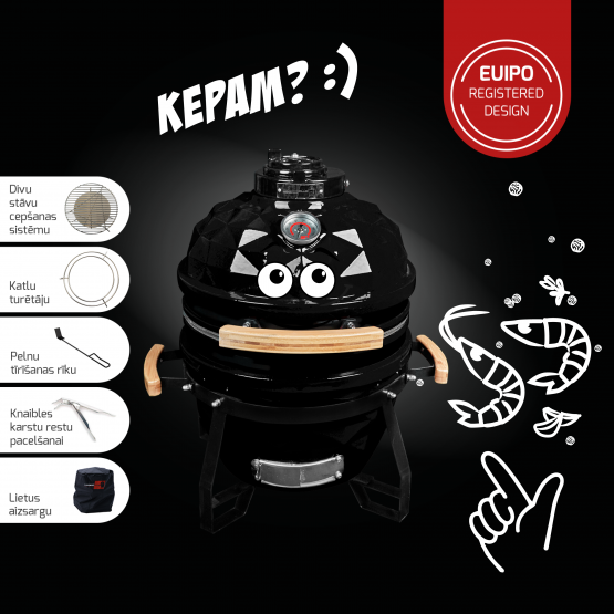 KAMADOCLUB JUNIOR KEPSNINĖ, JUODA