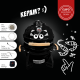 KAMADOCLUB JUNIOR KEPSNINĖ, JUODA