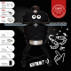 KAMADOCLUB PRO 2 PREMIUM+ KEPSNINĖ, JUODA