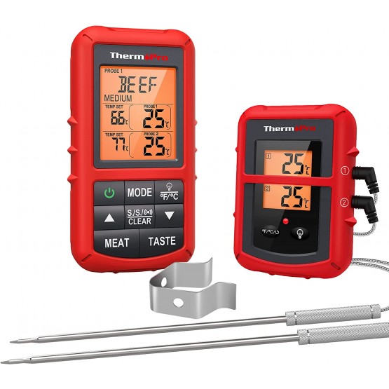 Skaitmeninis bevielis maisto termometras ThermoPro TP-20C