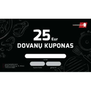Dovanų kuponas KamadoClub, 25 Eur