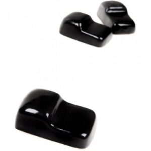 Ceramic grill feet KamadoClub, black