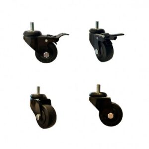 Stand wheels KamadoClub PRO 2, set of 4 (heavy duty)